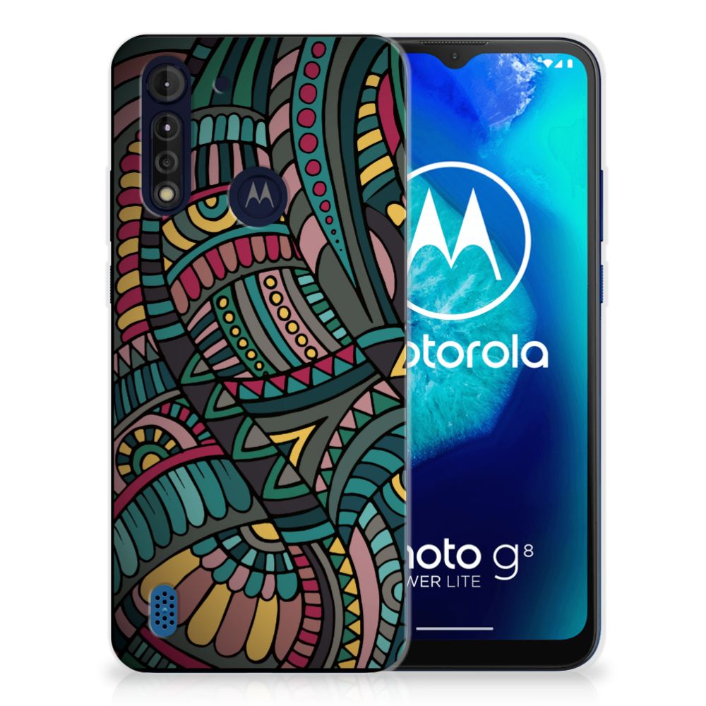 Motorola Moto G8 Power Lite TPU bumper Aztec B2C Telecom