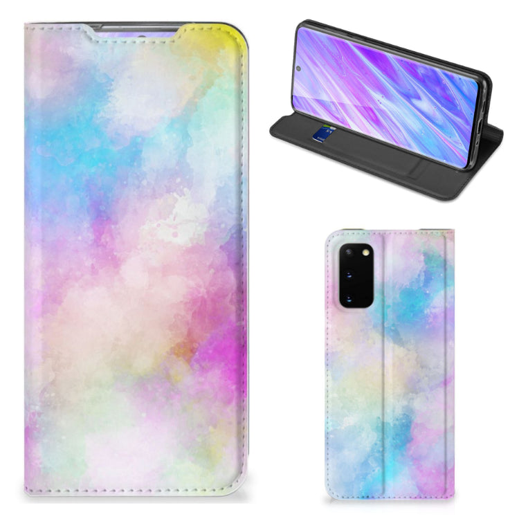 Bookcase Samsung Galaxy S20 Watercolor Light