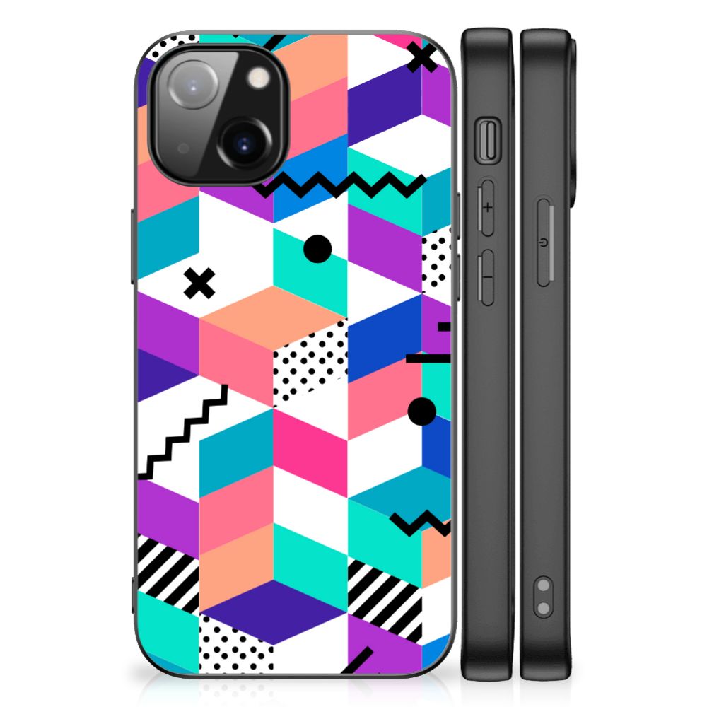 Apple iPhone 13 Backcover Blokken Kleurrijk B2C Telecom