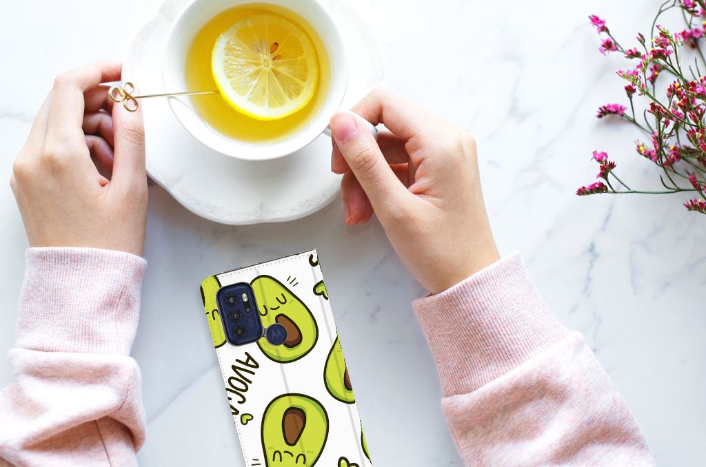 Motorola Moto G60s Magnet Case Avocado Singing - B2C Telecom