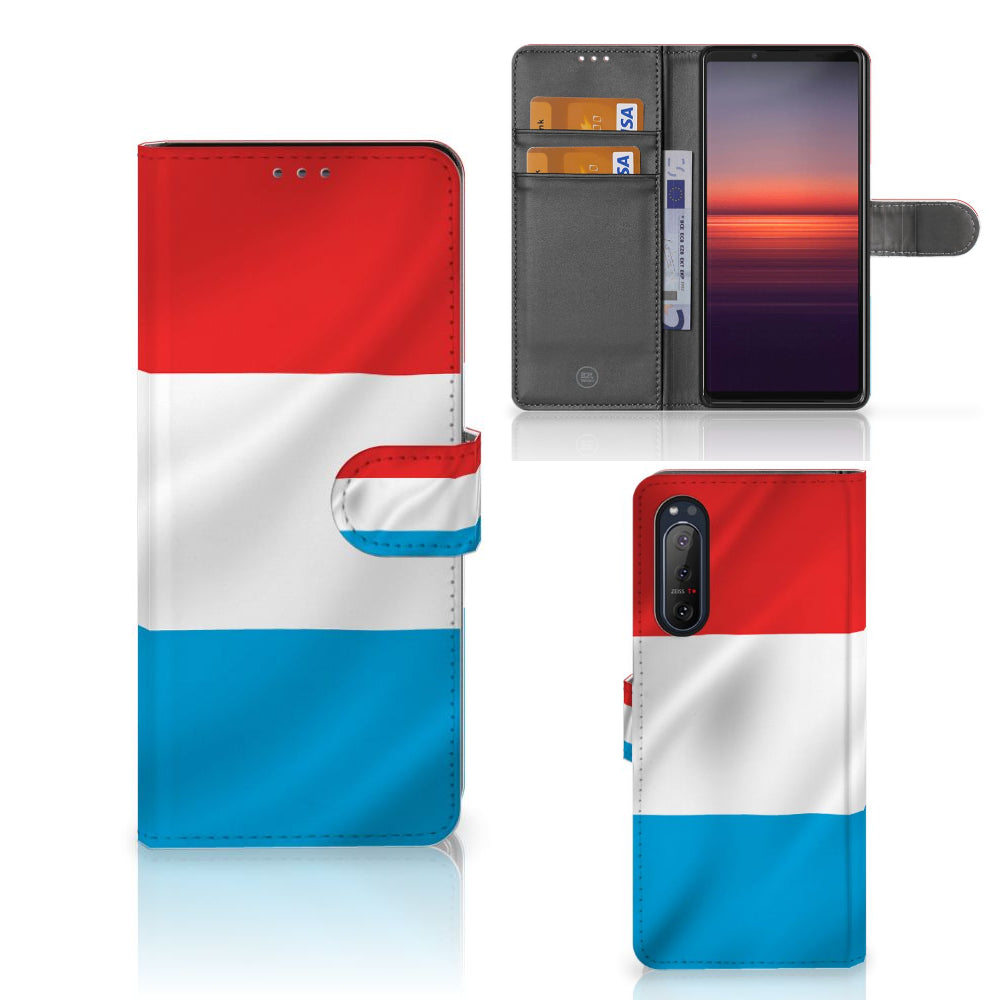 Sony Xperia 5II Bookstyle Case Luxemburg