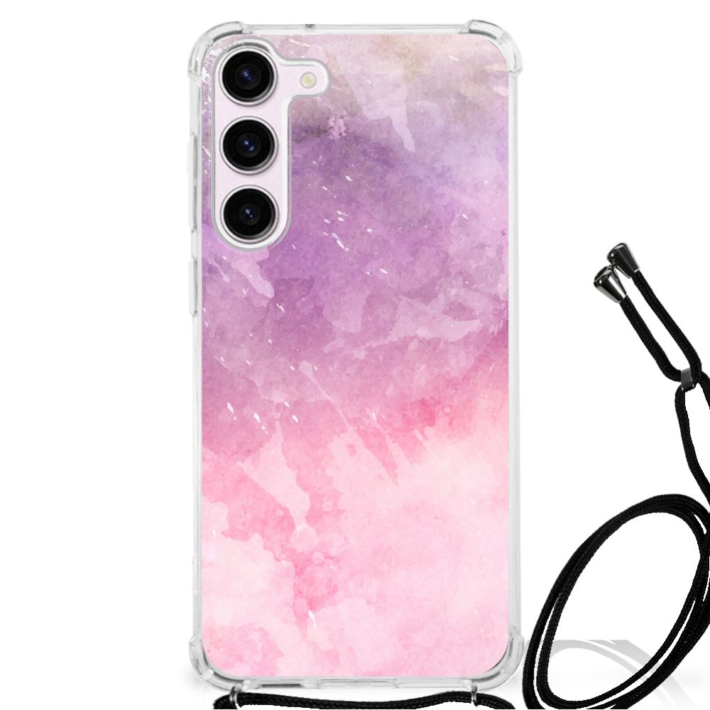 Back Cover Samsung Galaxy S23 Pink Purple Paint B2C Telecom