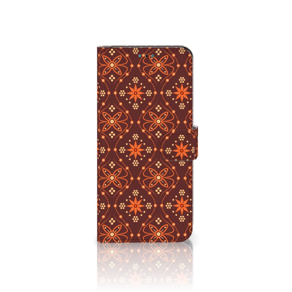 Motorola Moto G10 | G20 | G30 Telefoon Hoesje Batik Brown