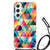 Samsung Galaxy S23 FE Doorzichtige Silicone Hoesje Geruit B2C Telecom