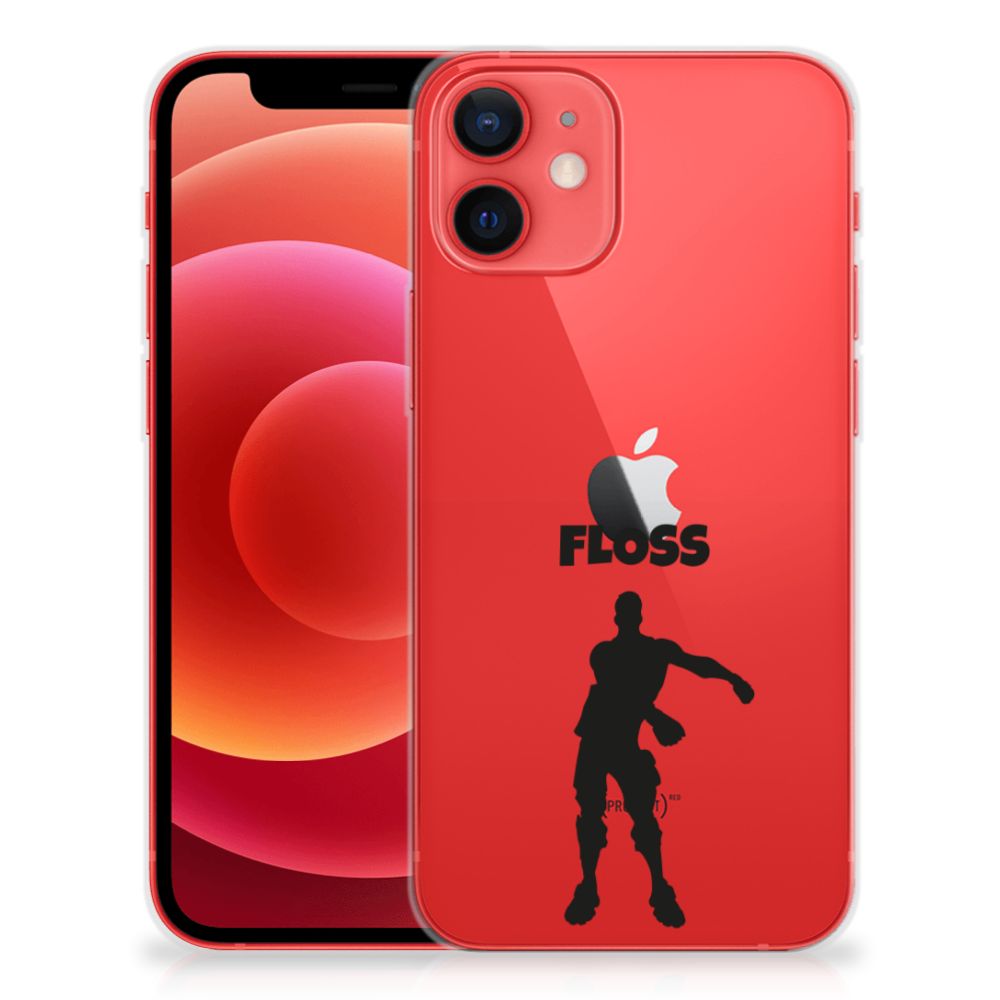 iPhone 12 Mini Telefoonhoesje met Naam Floss