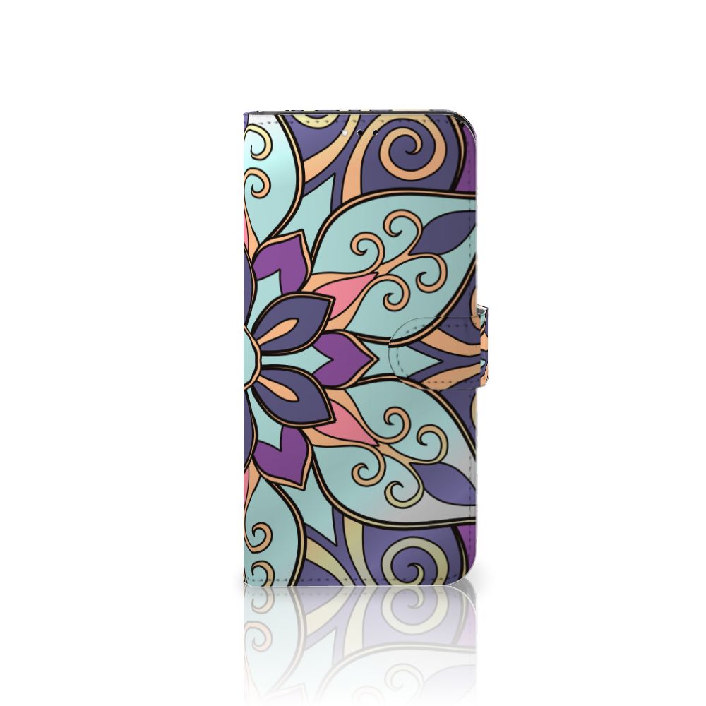 Samsung Galaxy A23 Hoesje Purple Flower