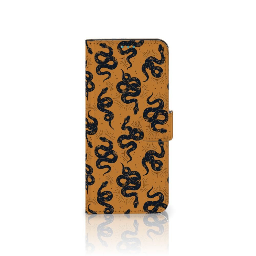 Telefoonhoesje met Pasjes voor Samsung Galaxy A73 5G Snakes