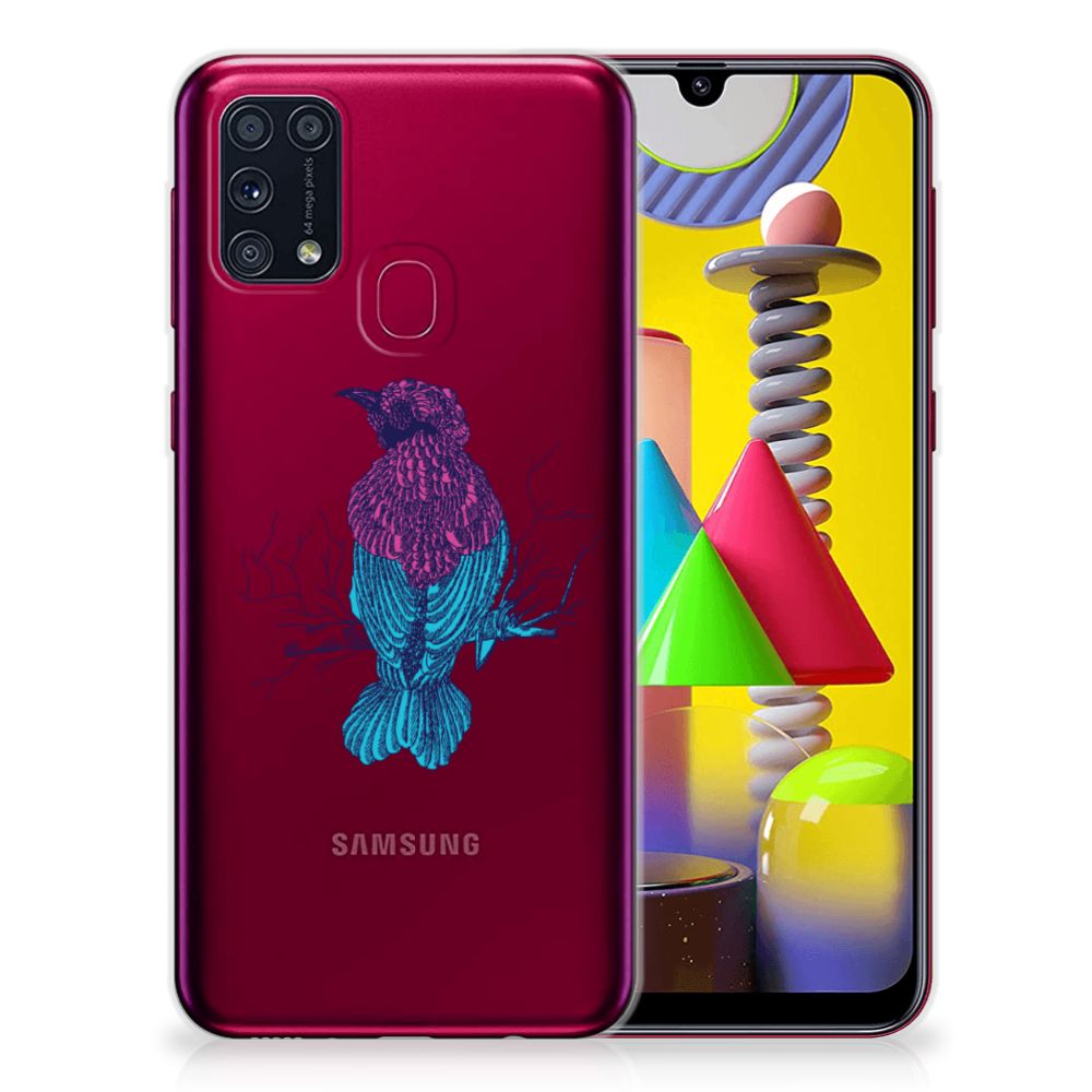 Samsung Galaxy M31 Telefoonhoesje met Naam Merel B2C Telecom