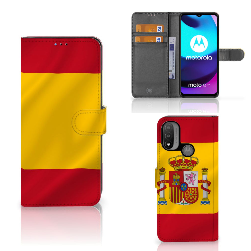 Motorola Moto E20 | E30 | E40 Bookstyle Case Spanje