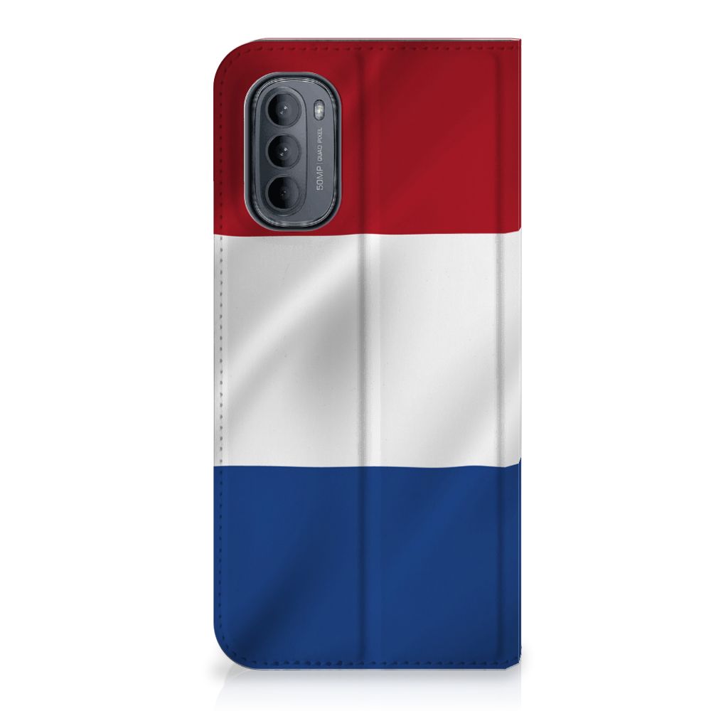 Motorola Moto G31 | G41 Standcase Nederlandse Vlag - B2C Telecom