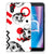 Silicone Back Case Alcatel 1B (2020) Skull Red B2C Telecom