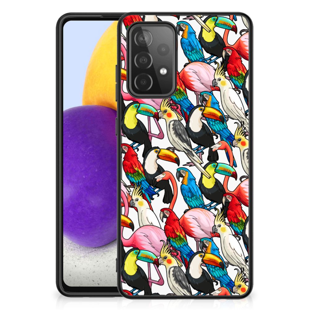Samsung Galaxy A72 (5G/4G) Dierenprint Telefoonhoesje Birds