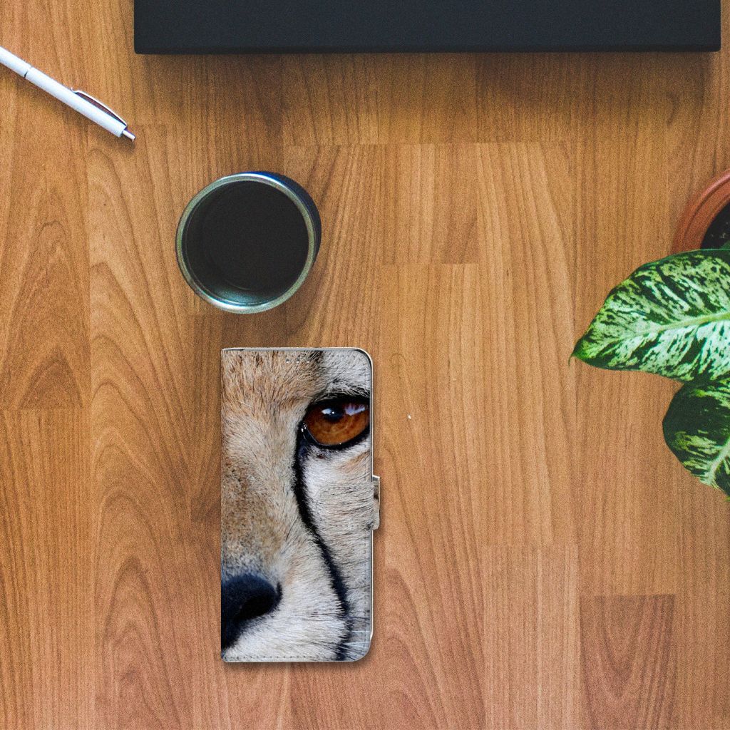 Samsung Galaxy S20 FE Telefoonhoesje met Pasjes Cheetah