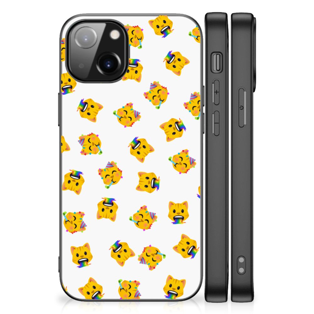Back Case voor Apple iPhone 13 Katten Emojis B2C Telecom