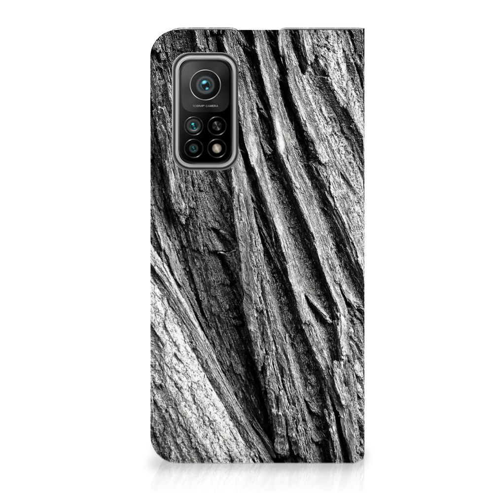 Book Wallet Case Xiaomi Mi 10T | 10T Pro Boomschors Grijs - B2C Telecom