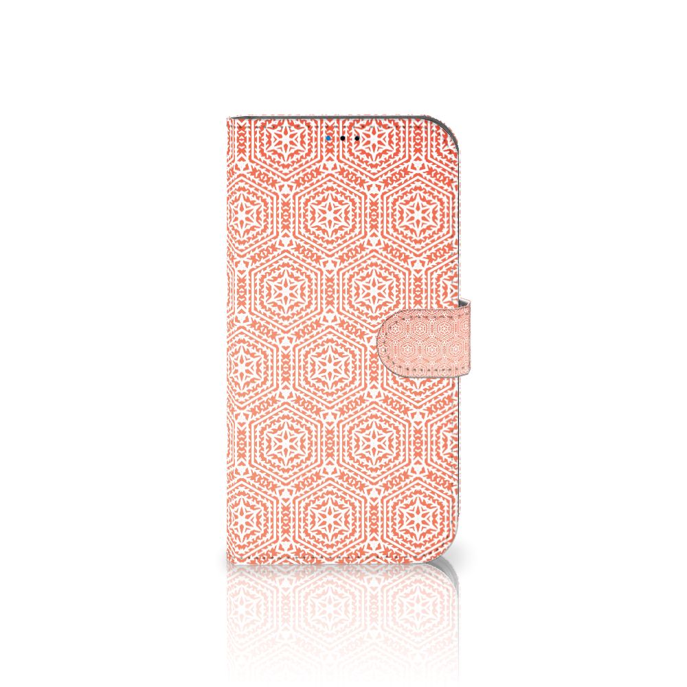 iPhone 14 Pro Max Telefoon Hoesje Pattern Orange