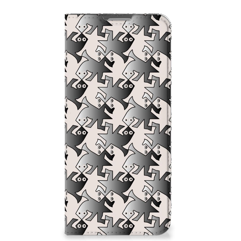 OPPO Reno8 Lite Hoesje maken Salamander Grey - B2C Telecom