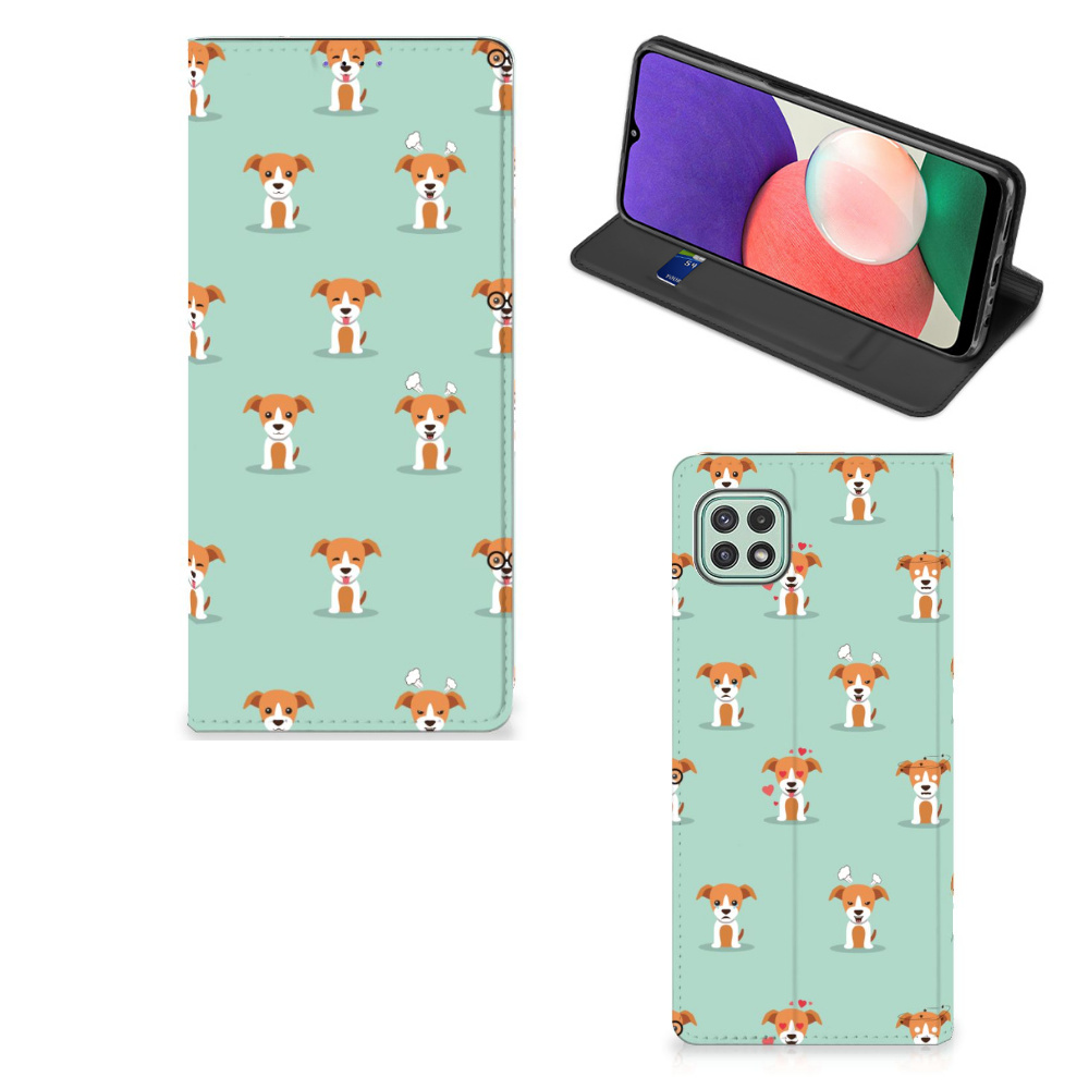 Samsung Galaxy A22 5G Hoesje maken Pups - B2C Telecom