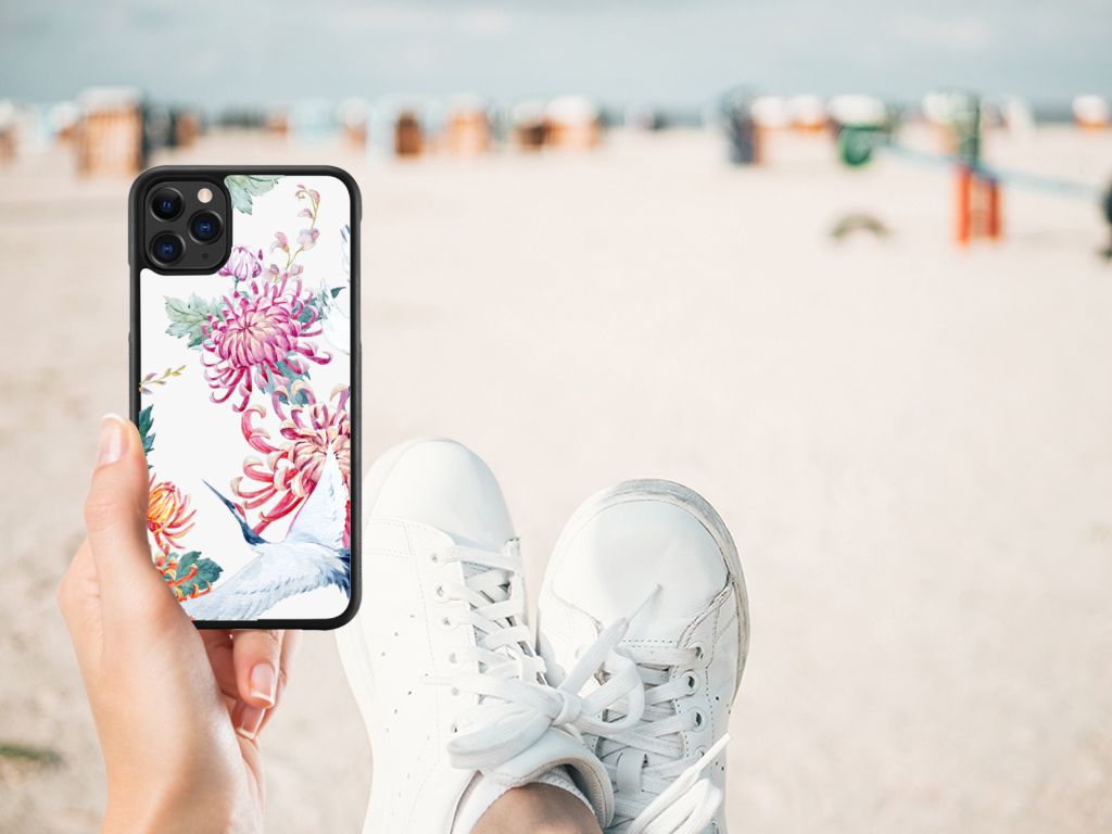 Apple iPhone 11 Pro Max Back Cover Bird Flowers B2C Telecom