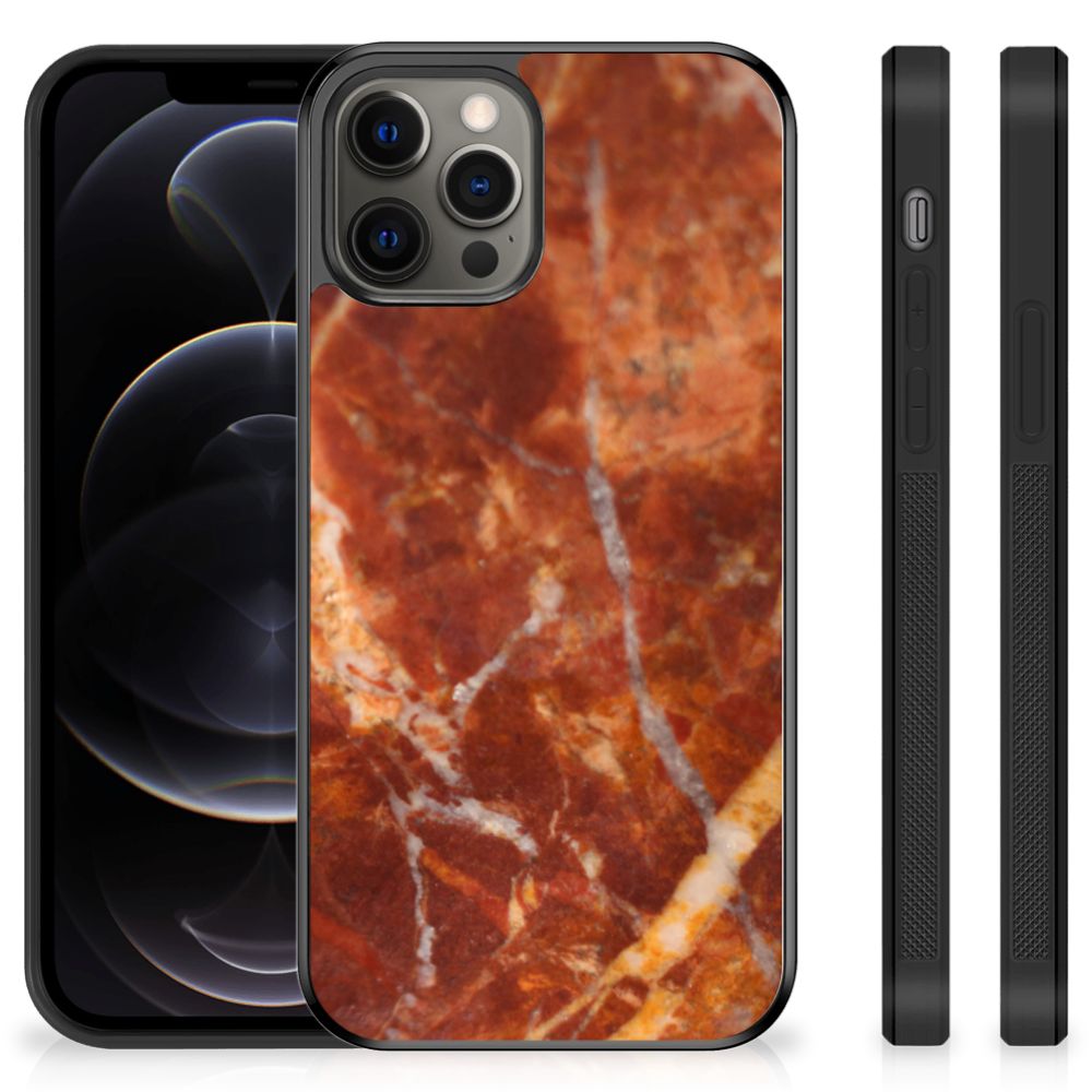 iPhone 12 Pro Max Gripcase Marmer Bruin B2C Telecom