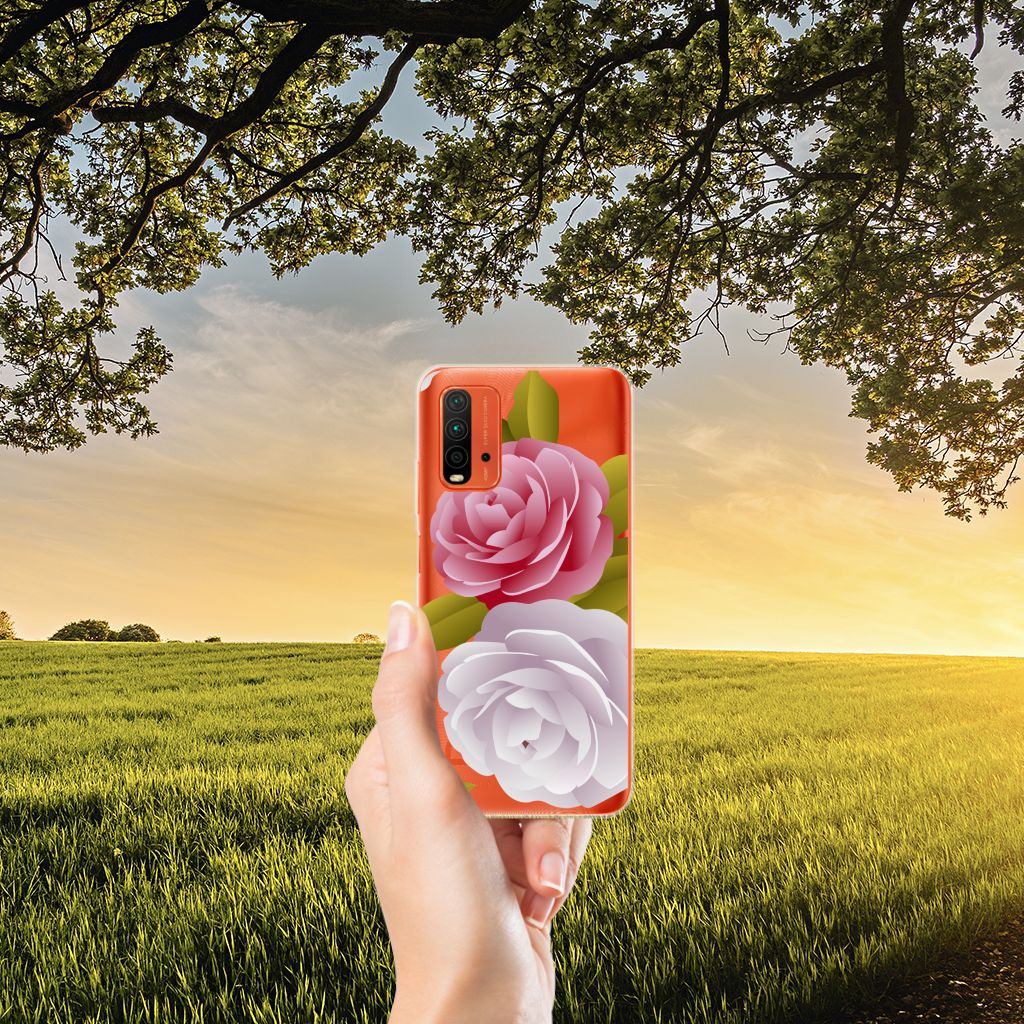 Xiaomi Poco M3 TPU Case Roses