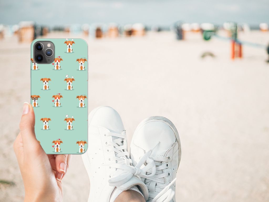 Apple iPhone 11 Pro Max TPU Hoesje Pups