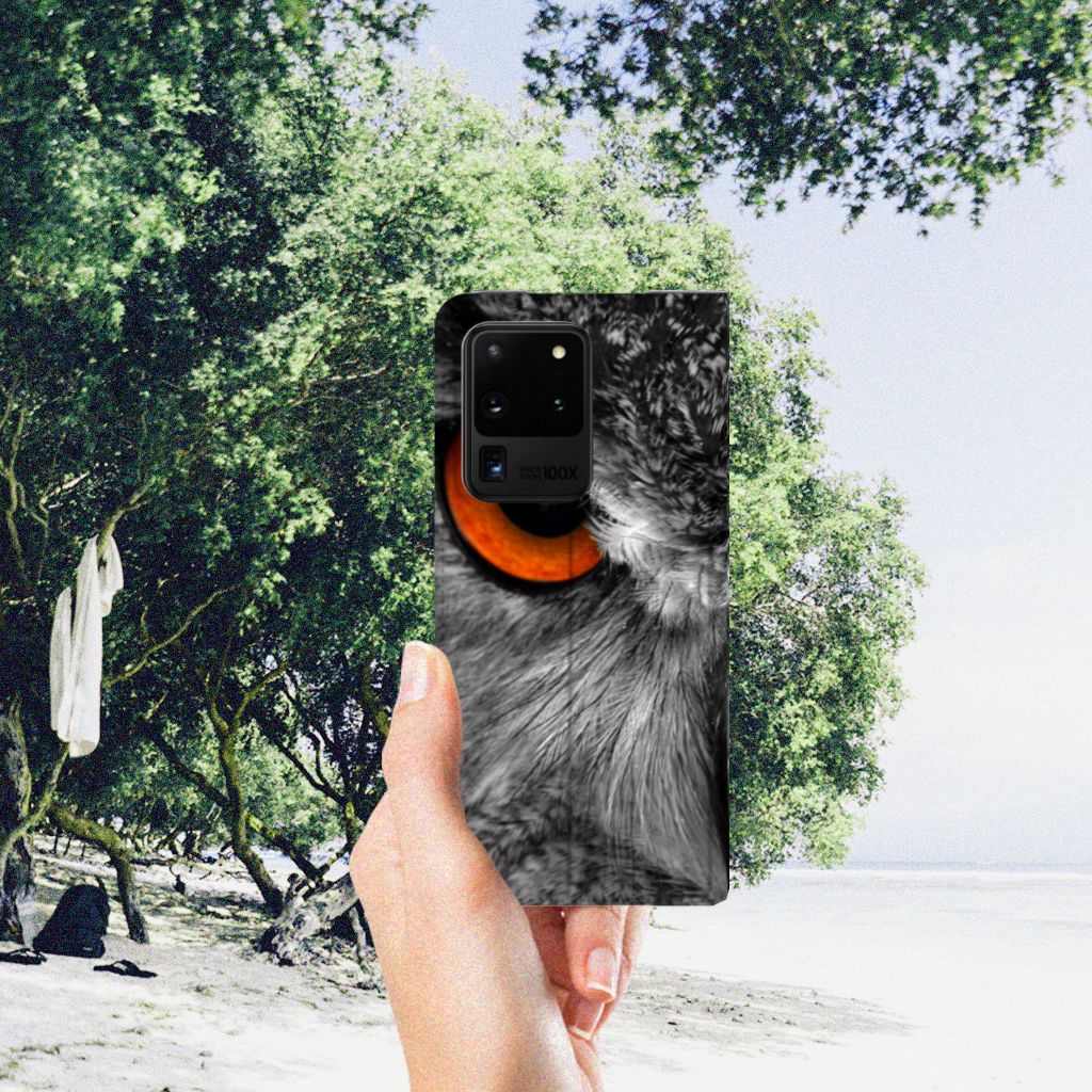 Samsung Galaxy S20 Ultra Hoesje maken Uil - B2C Telecom