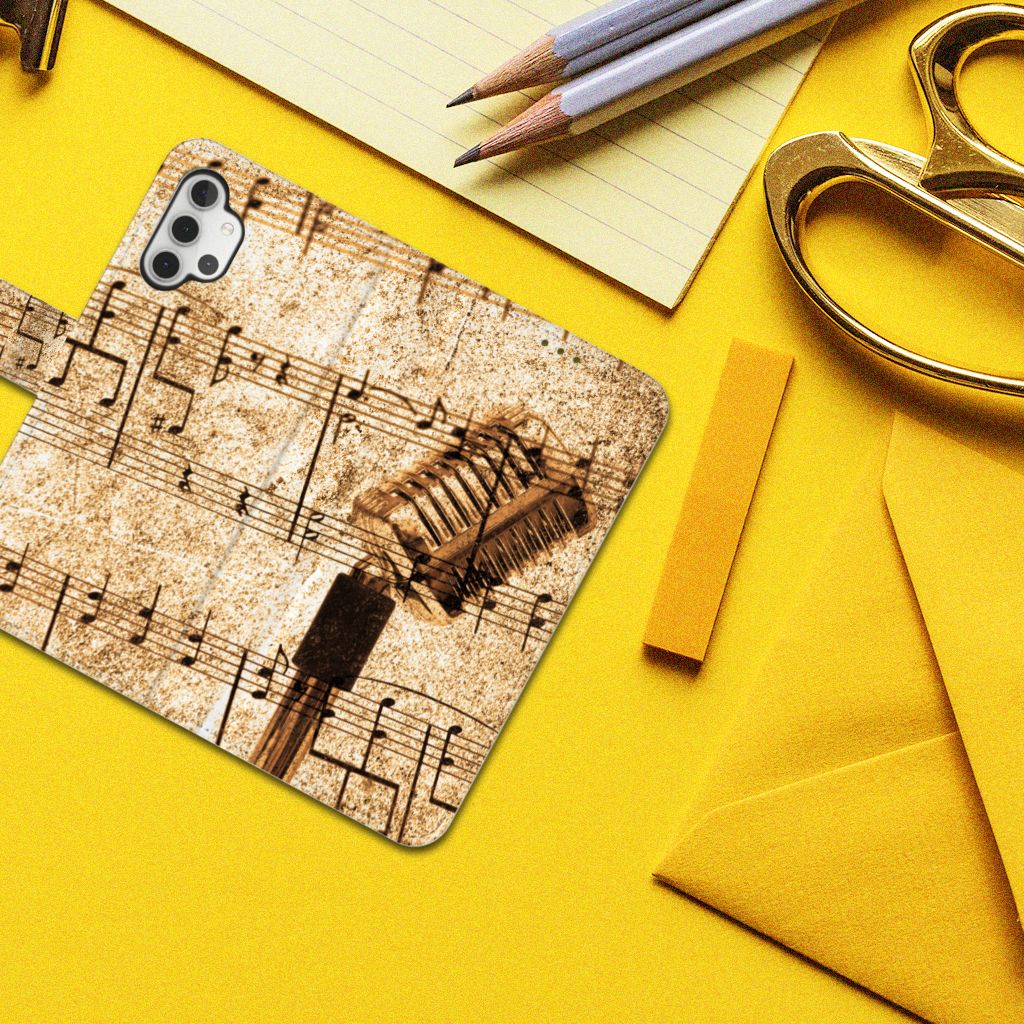 Samsung Galaxy A32 4G Telefoonhoesje met foto Bladmuziek