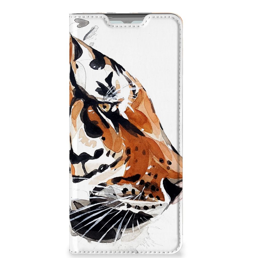 Bookcase OPPO Reno3 | A91 Watercolor Tiger - B2C Telecom