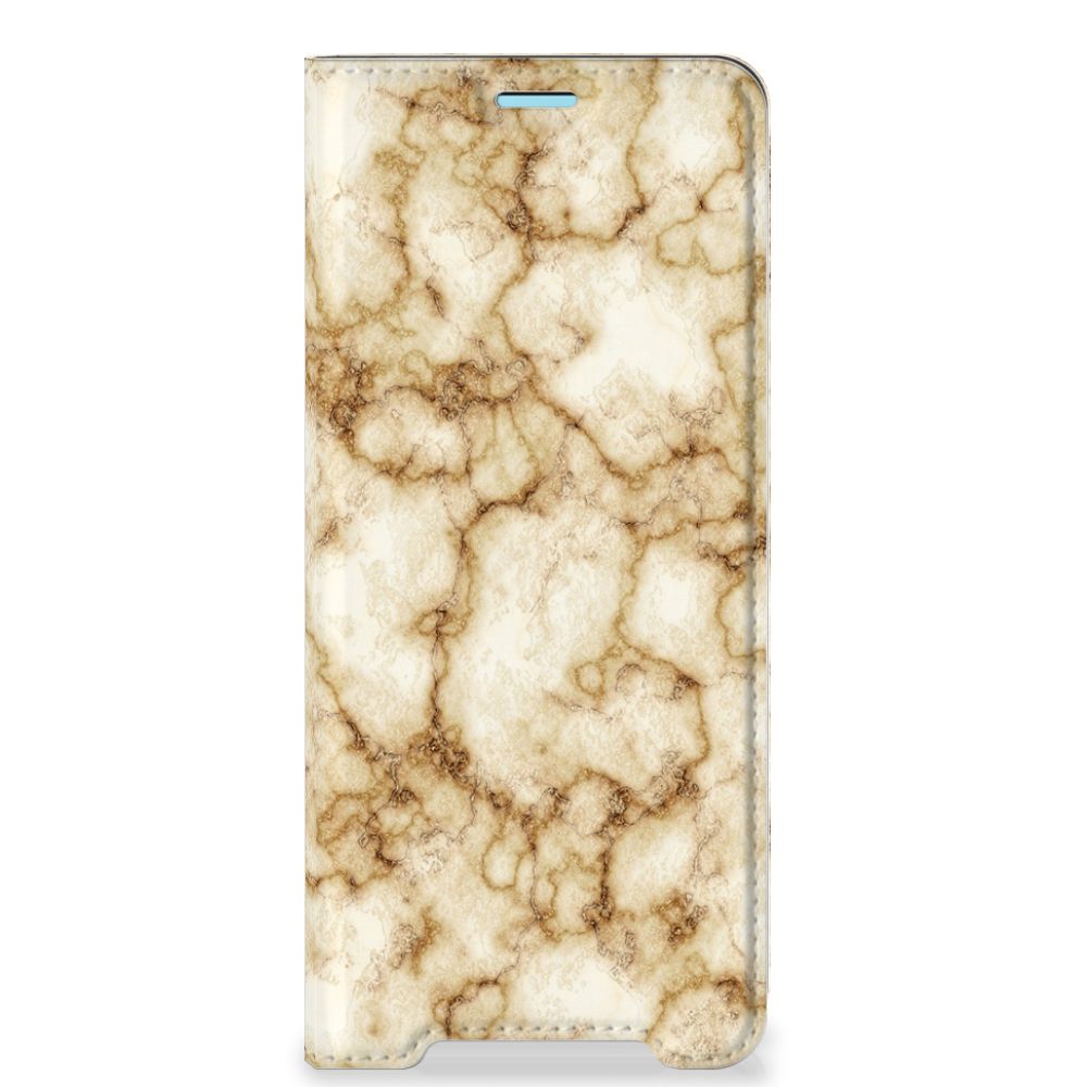 Sony Xperia 10 III Standcase Marmer Goud - B2C Telecom