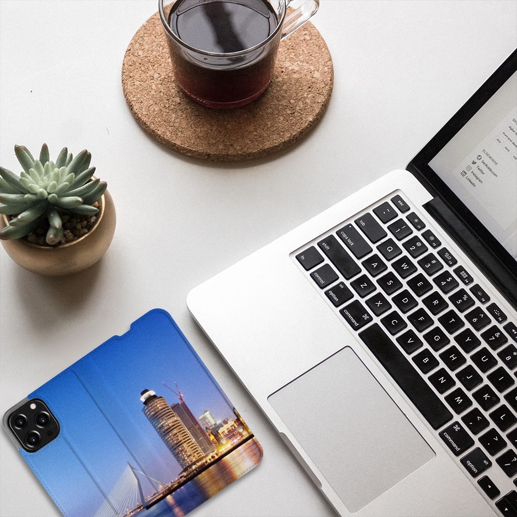 iPhone 13 Pro Max Book Cover Rotterdam - B2C Telecom