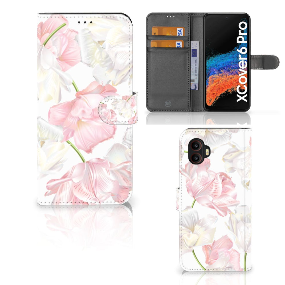 Samsung Galaxy Xcover 6 Pro Hoesje Lovely Flowers