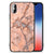 iPhone X | Xs Marmeren Print Telefoonhoesje Marmer Oranje B2C Telecom