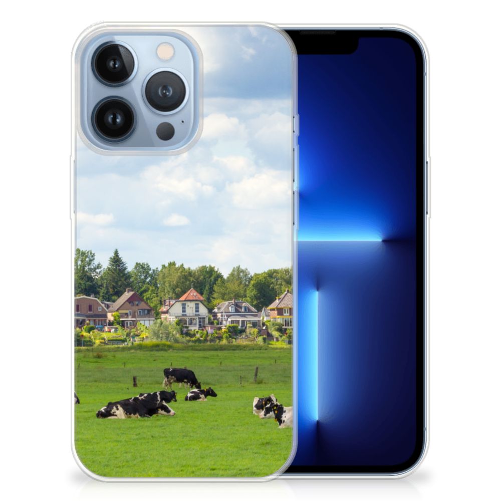 Apple iPhone 13 Pro TPU Hoesje Koeien B2C Telecom