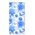 Smart Cover voor OPPO A17 Flowers Blue