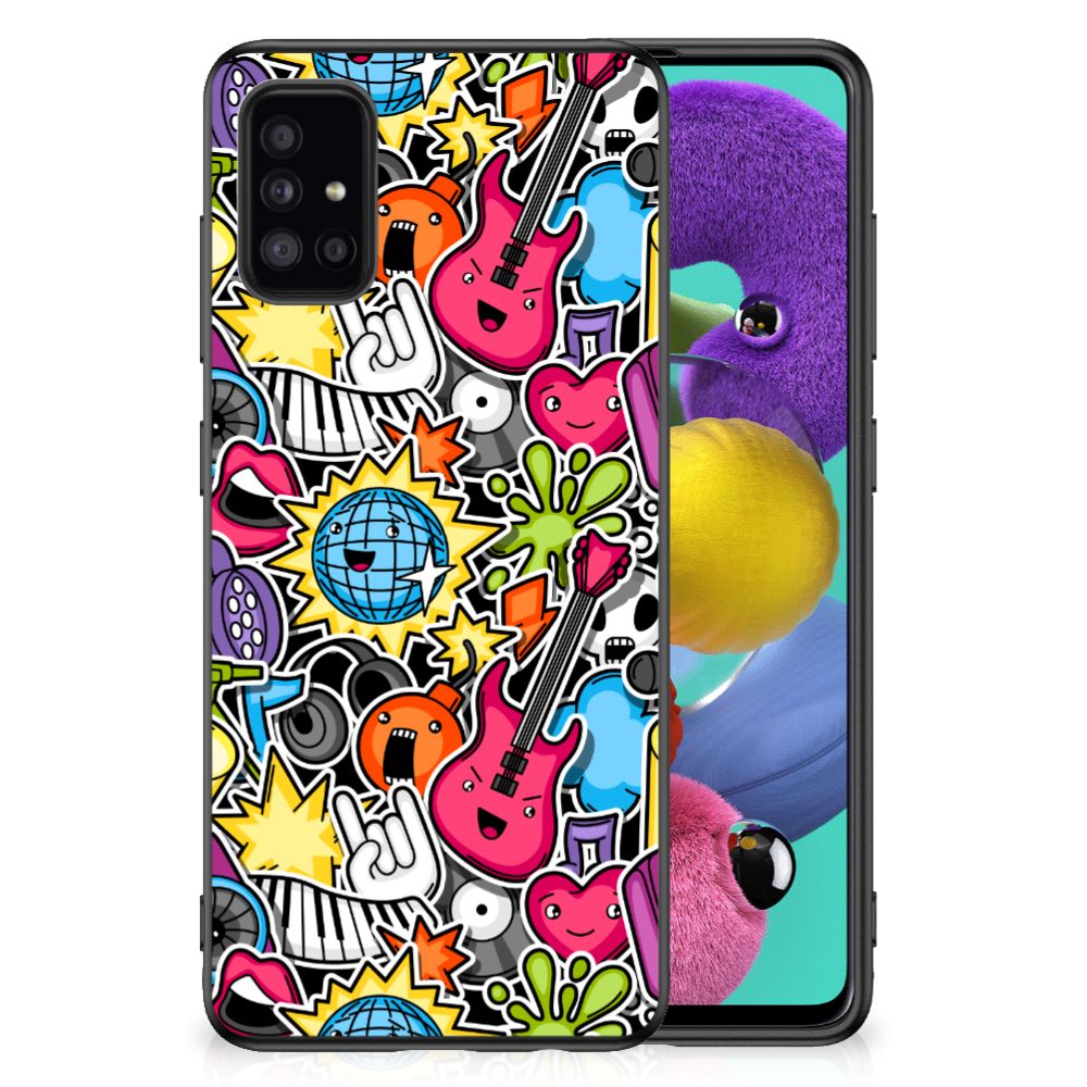 Samsung Galaxy A51 TPU Bumper Case Punk Rock