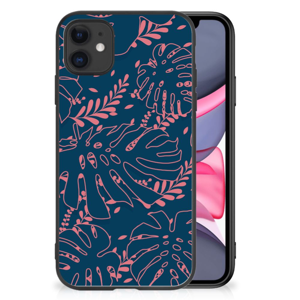 iPhone 11 Bloemen Hoesje Palm Leaves