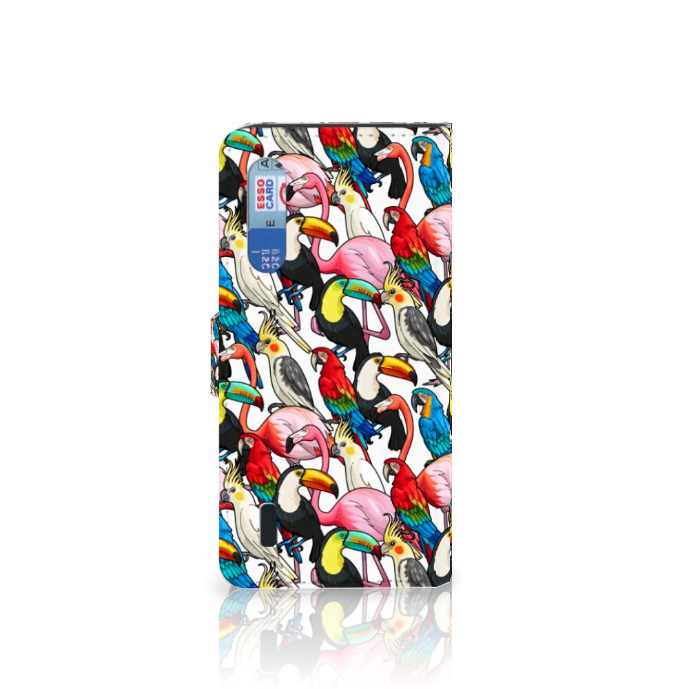 Xiaomi Mi 9 Lite Telefoonhoesje met Pasjes Birds