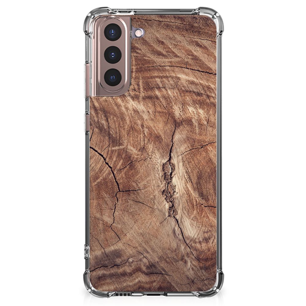 Samsung Galaxy S21 Plus Stevig Telefoonhoesje Tree Trunk