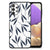 Samsung Galaxy A32 5G Bloemen Hoesje Leaves Blue B2C Telecom