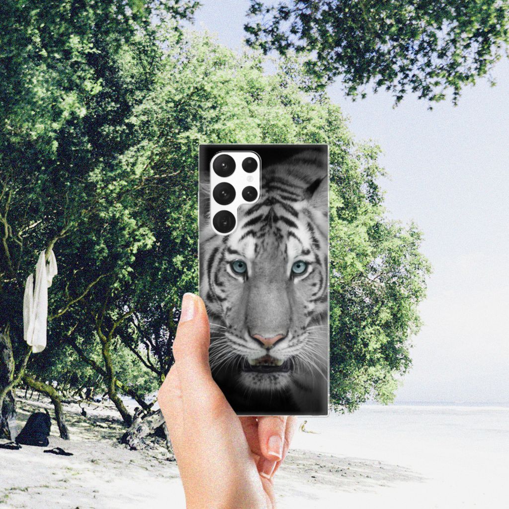 Samsung Galaxy S22 Ultra TPU Hoesje Tijger B2C Telecom