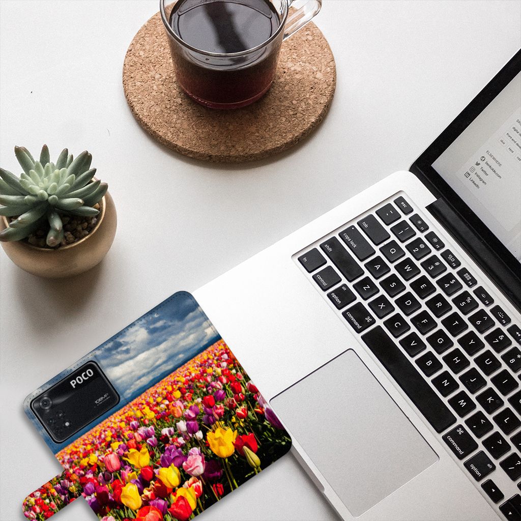 Xiaomi Poco X4 Pro 5G Hoesje Tulpen