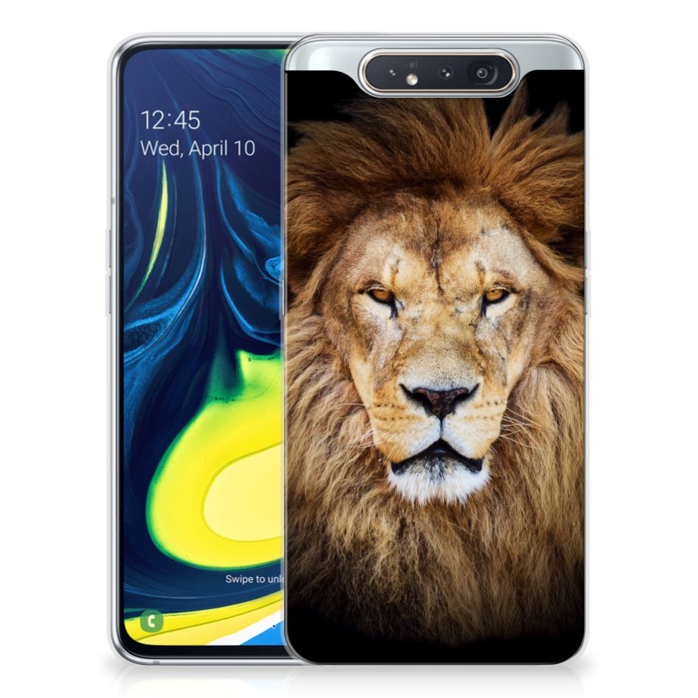 Samsung Galaxy A80 TPU Hoesje Leeuw