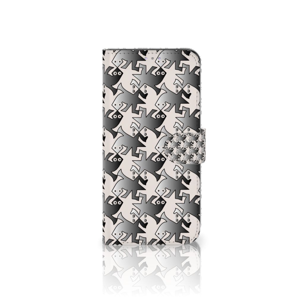 Samsung Galaxy A31 Telefoonhoesje met Pasjes Salamander Grey