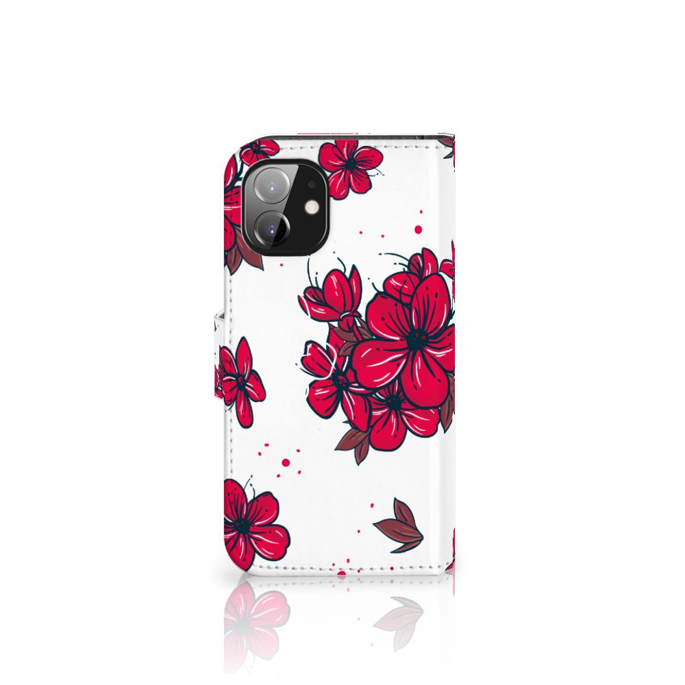 Apple iPhone 12 Mini Hoesje Blossom Red