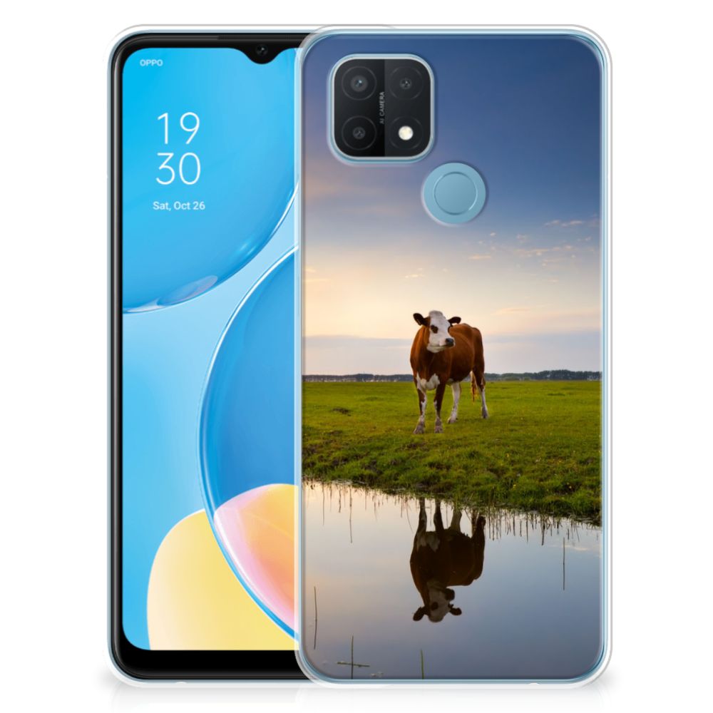 OPPO A15 TPU Hoesje Koe B2C Telecom