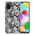 Samsung Galaxy A41 TPU Case Black Flowers B2C Telecom