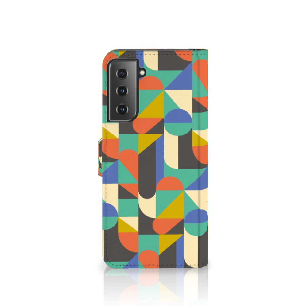 Samsung Galaxy S21 Plus Telefoon Hoesje Funky Retro