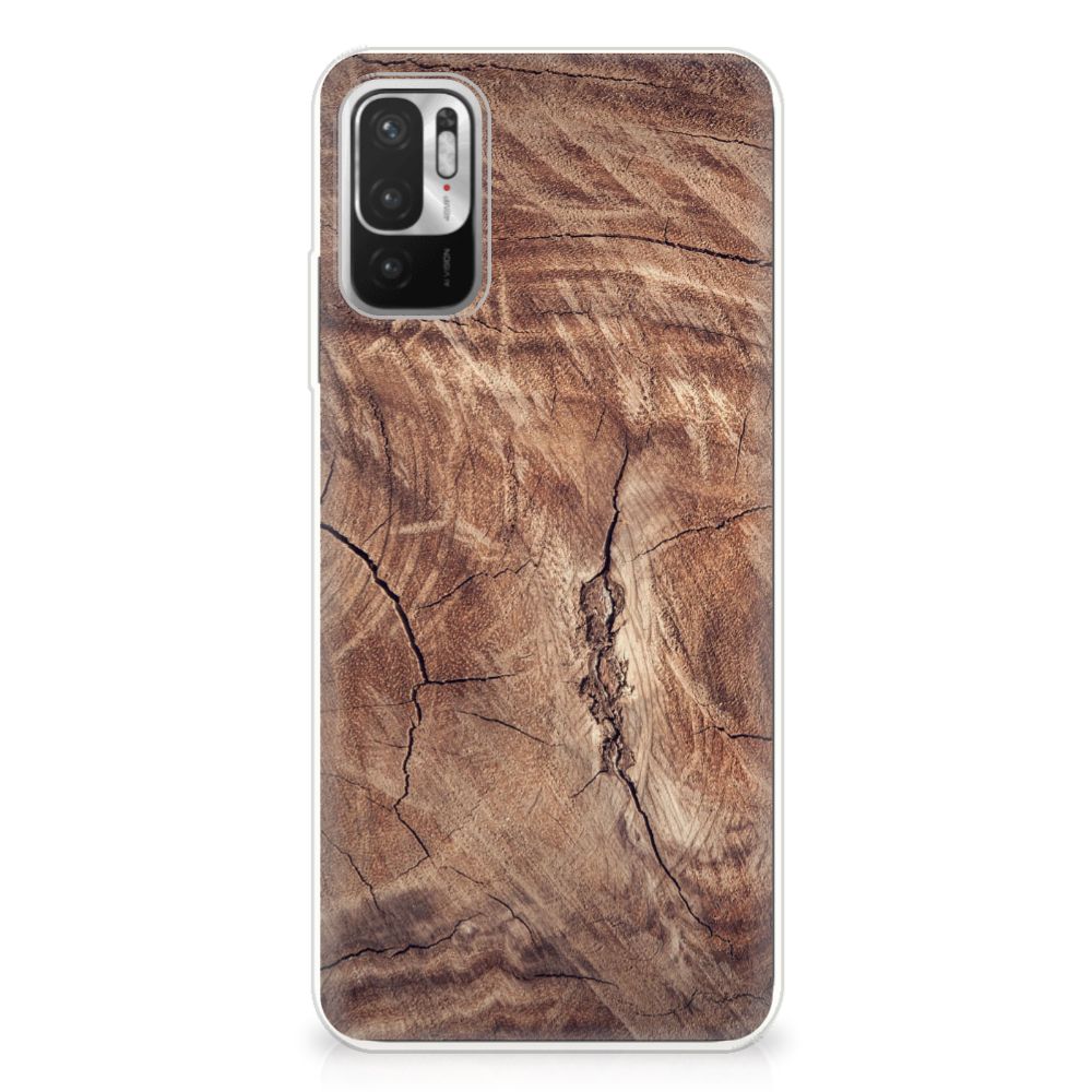 Xiaomi Redmi Note 10/10T 5G | Poco M3 Pro Bumper Hoesje Tree Trunk