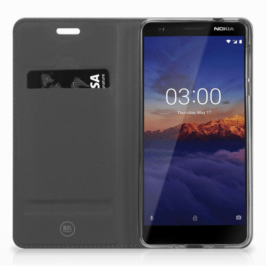 Nokia 3.1 (2018) Hoesje met tekst Woke Up - Origineel Cadeau Zelf Maken